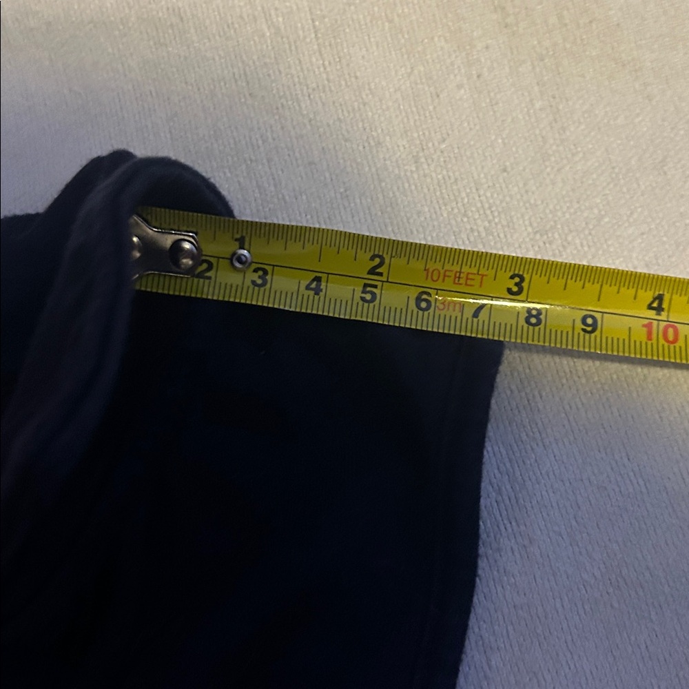 Navy Collared V-Neck Tank Top - Picture 13 of 16